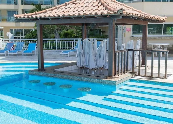 Apart hotel a Beira Mar na praia do Recreio