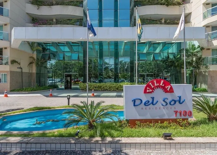 Apart hotel a Beira Mar na praia do Recreio